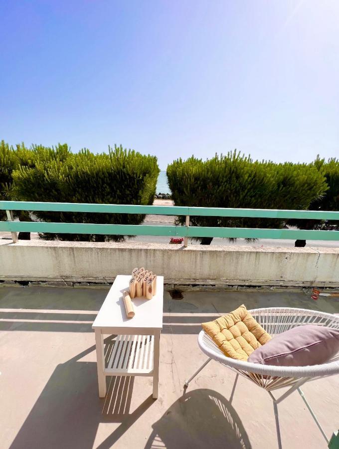 Front De Mer Rivedoux-Plage - Terrasse Exterieur - Parking 외부 사진